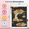Moon Diamond Art for Adults Celestial Night Sky Landscape 5D Diamond Painting for Adults DIY Moon Decor Cross Stitch Gem Art, Round Drill 12x16